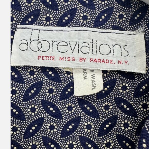 dress size S Navy Blue Sleeveless Union Label - Picture 6 of 8